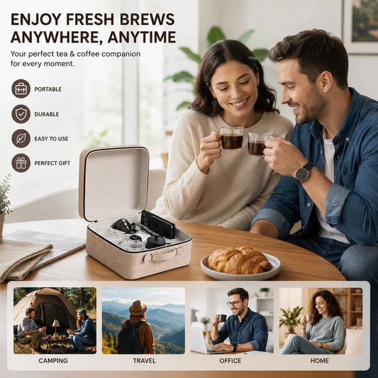 Portable Coffee Brewing Travel Kit ©