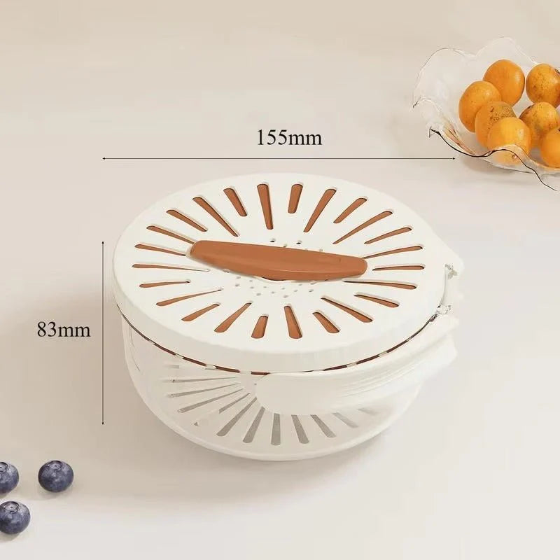2-in-1 Fruit & Vegetable Drain Basket