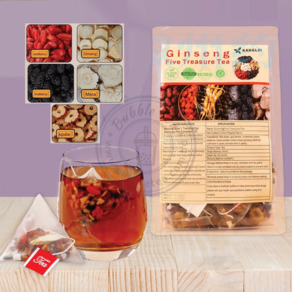 Ginseng Five Treasure Tea